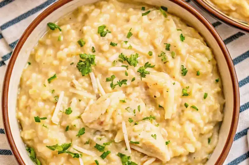 Easy Instant Pot Creamy Chicken and Rice