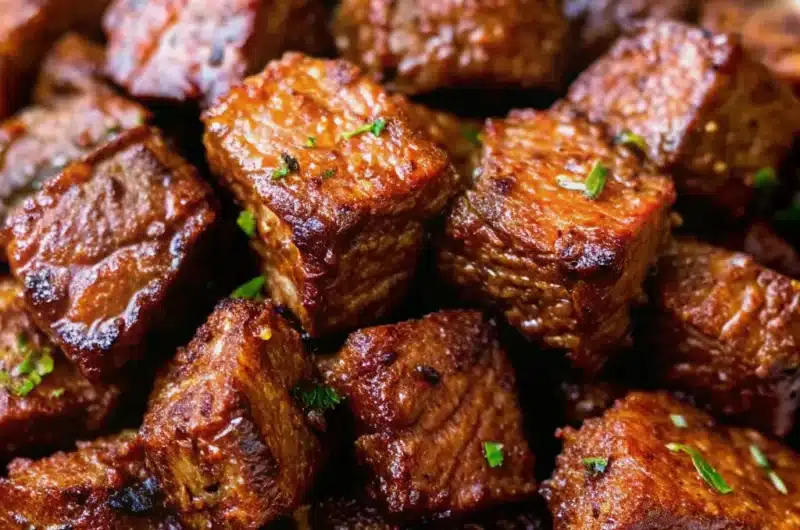 Air Fryer Juicy Steak Bites