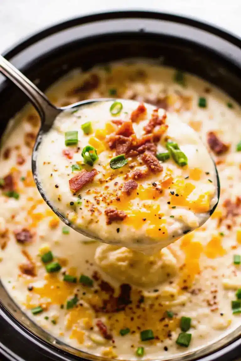 Creamy Crock Pot Crack Potato Soup