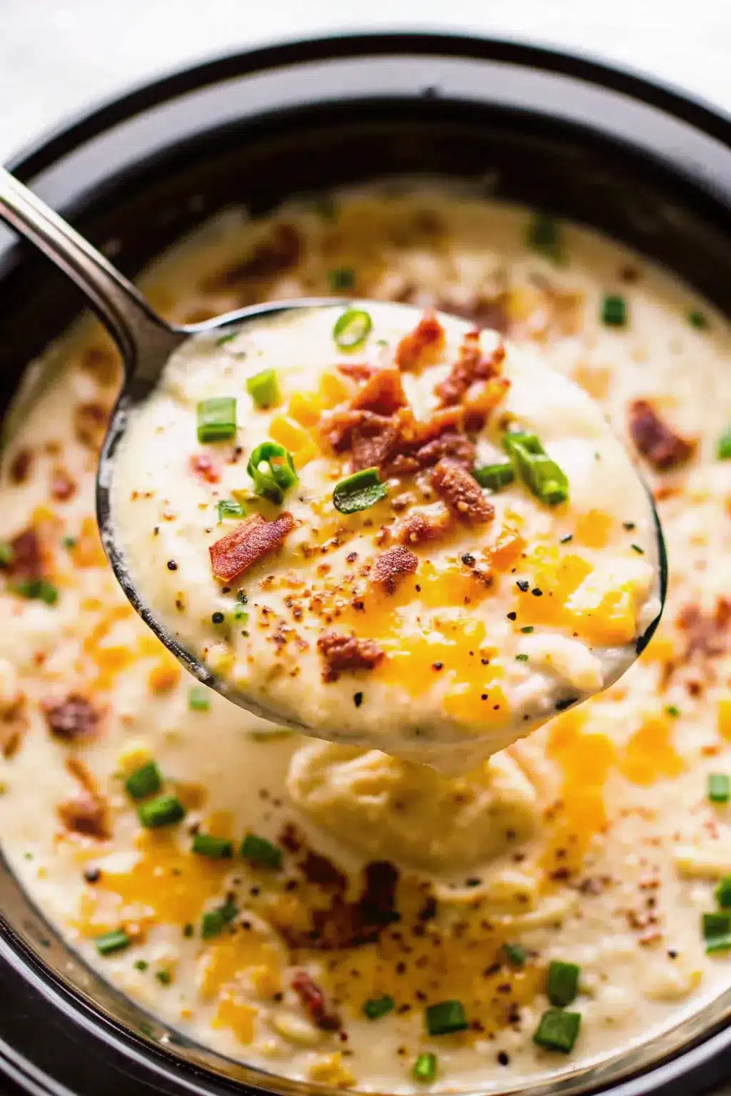 Creamy Crock Pot Crack Potato Soup