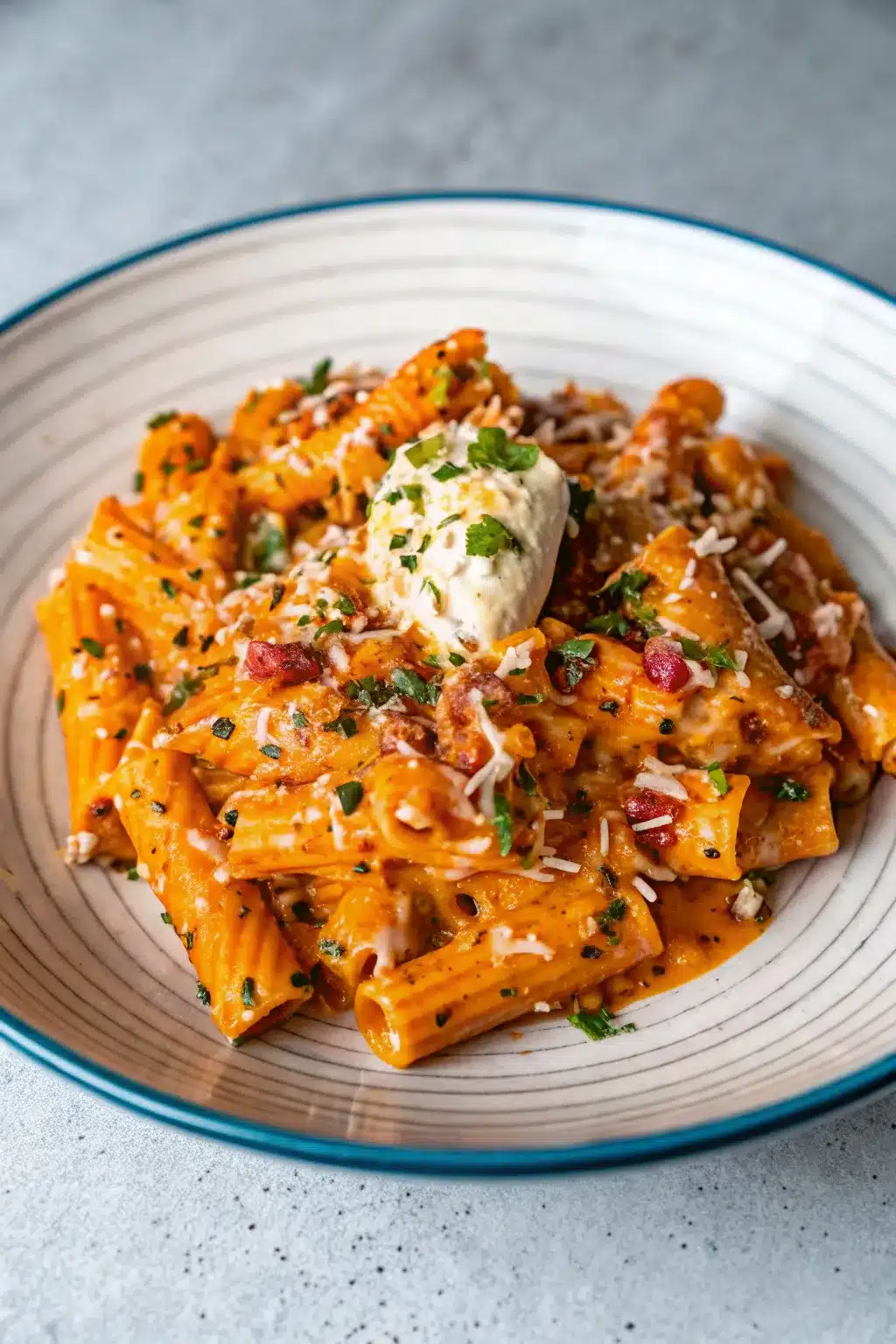 Easy Creamy Tomato Garlic Pasta Recipe