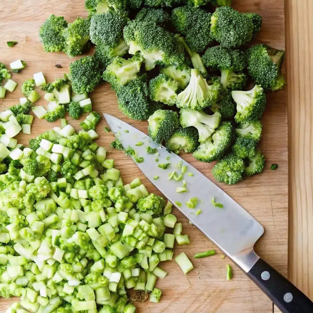 Prepare the broccoli