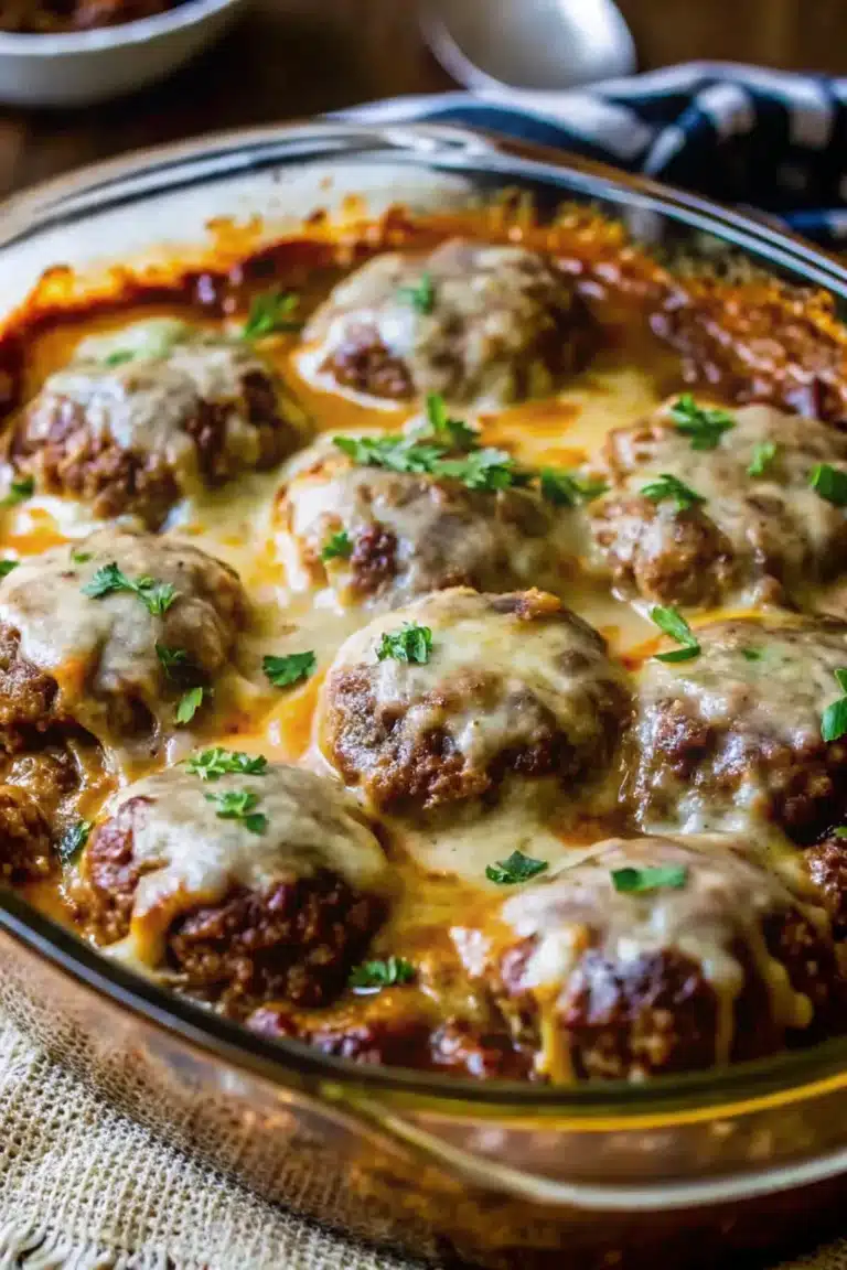 Amish Hamburger Steak Bake