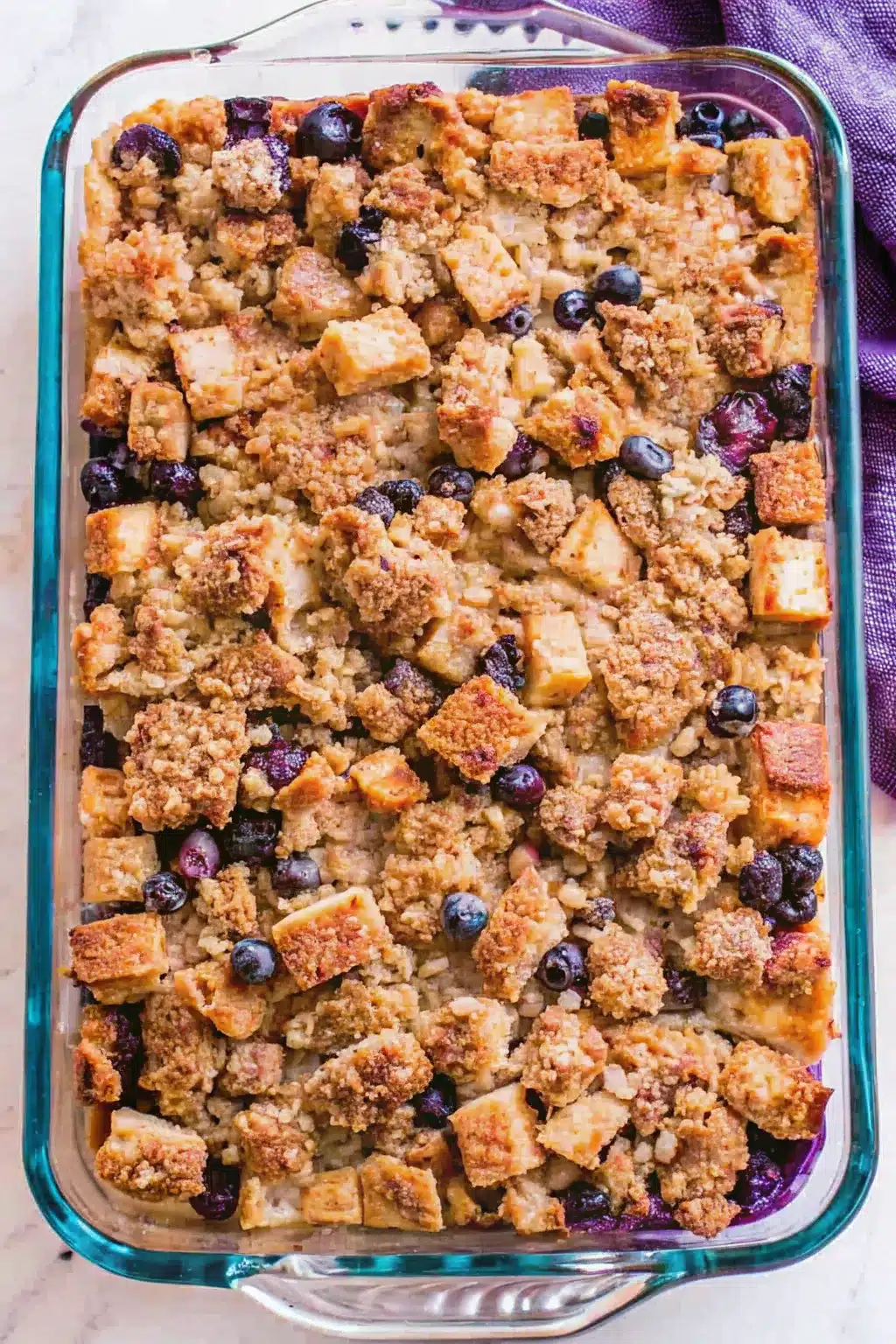 Blueberry French Toast Casserole
