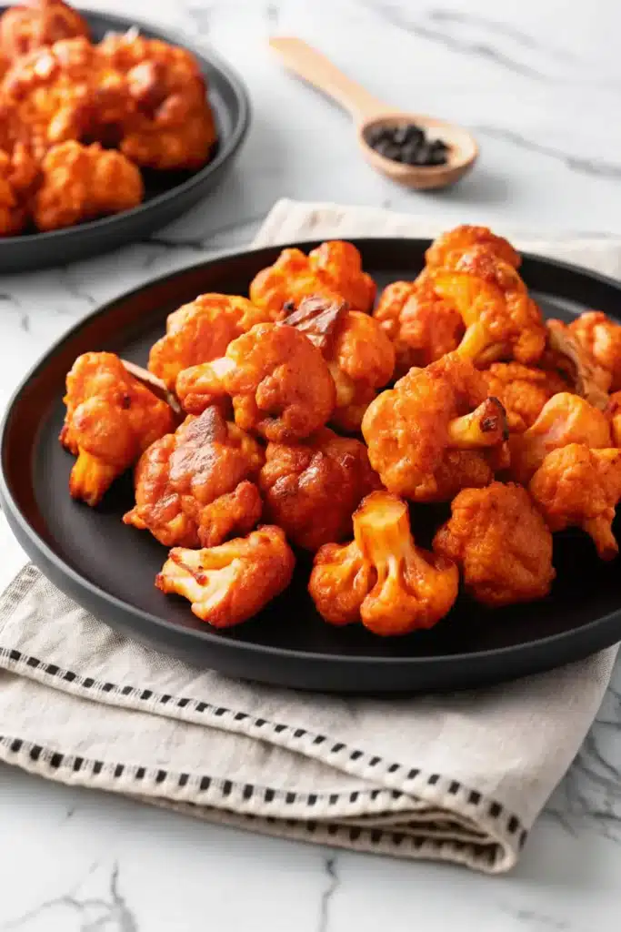 Buffalo Cauliflower Bites