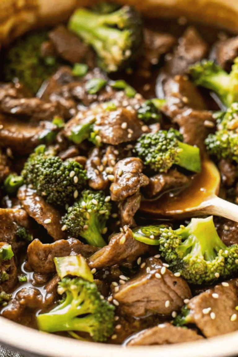 Chinese Beef and Broccoli