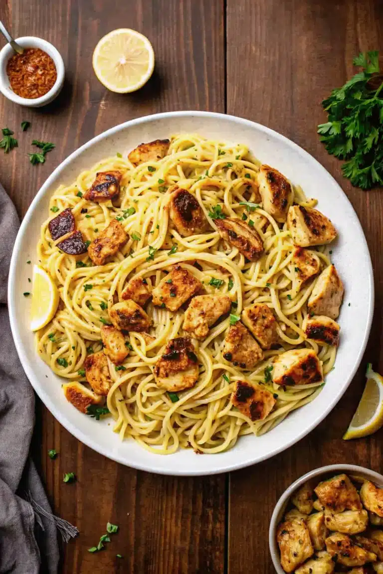 Cowboy Butter Chicken Linguine