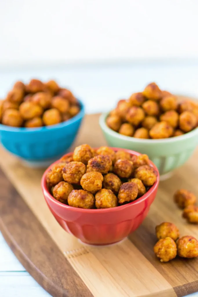 Crispy Chickpeas Three Ways
