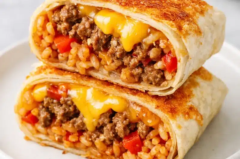 Grilled Cheese Burrito Recipe