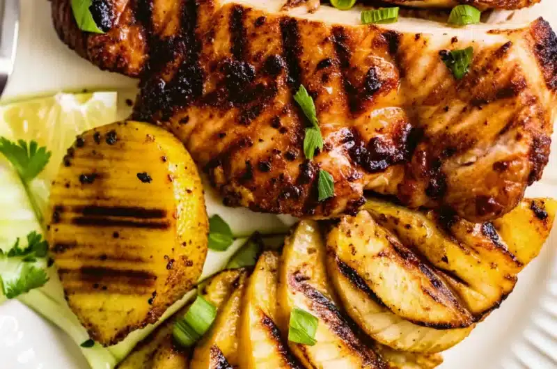 Grilled Pineapple Chicken Recipe