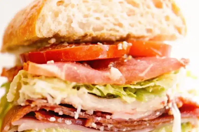 Italian Grinder Salad Sandwich