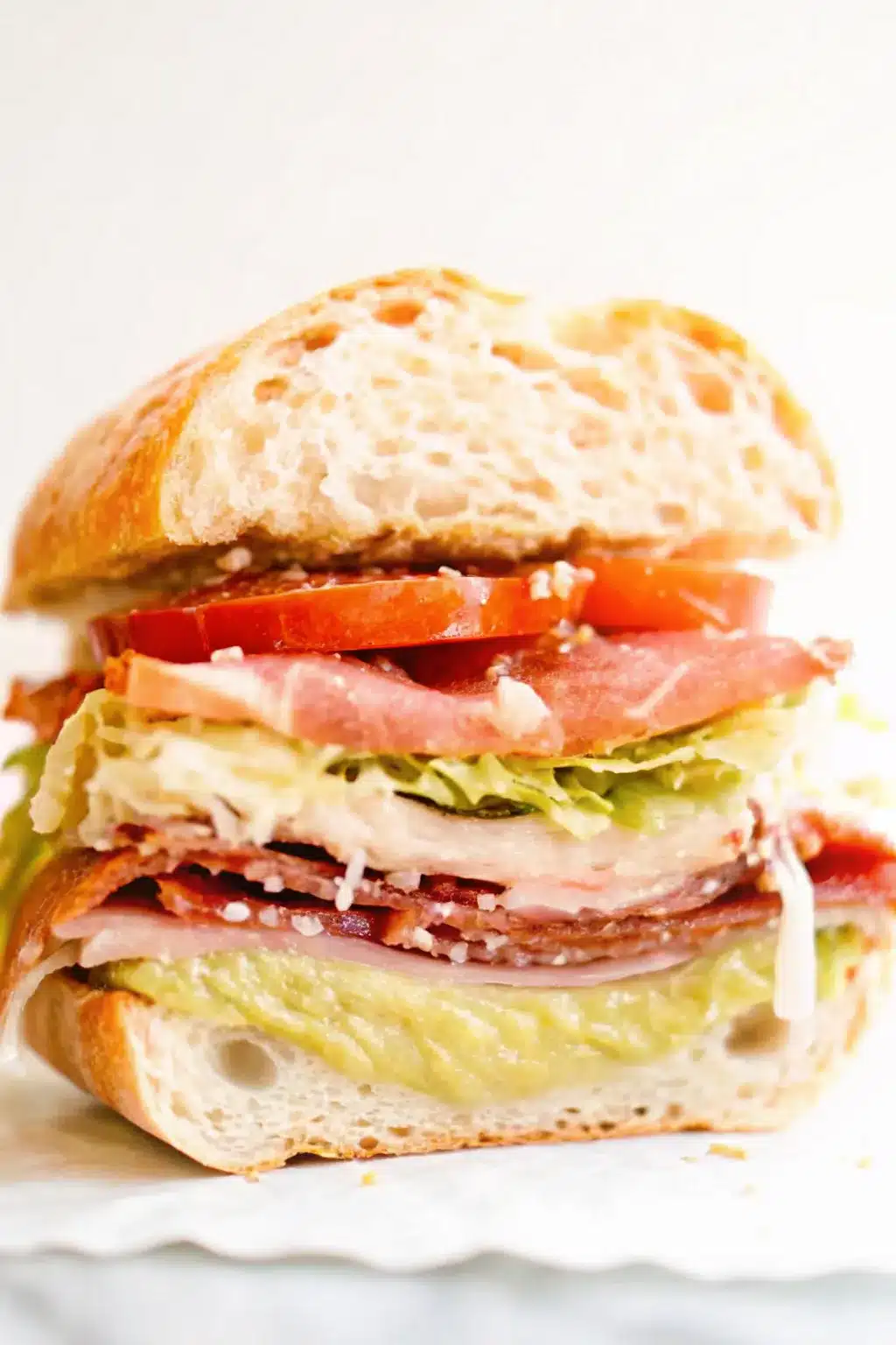 Italian Grinder Salad Sandwich