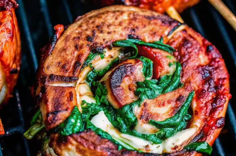 Juicy Grilled Flank Steak Rolls