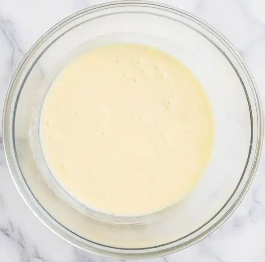 Mix your egg mixture