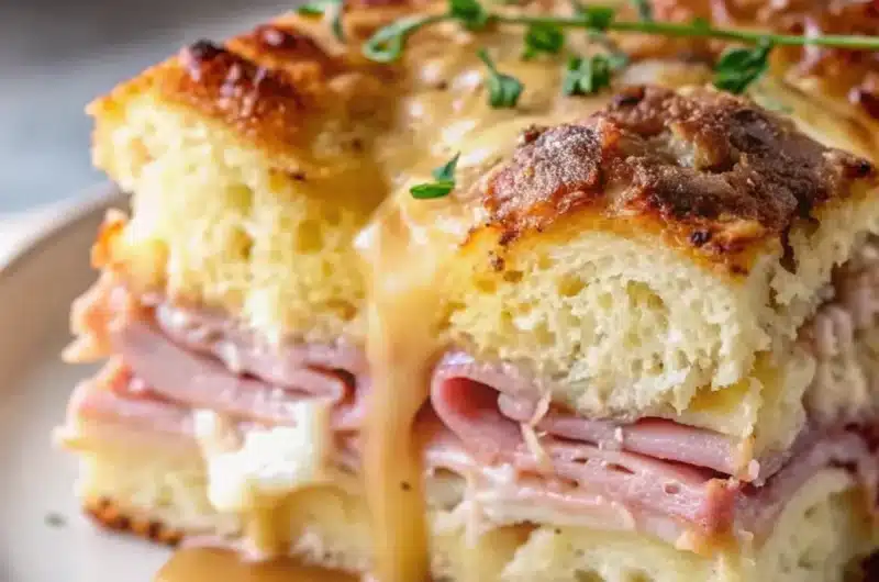 Monte Cristo Breakfast Casserole