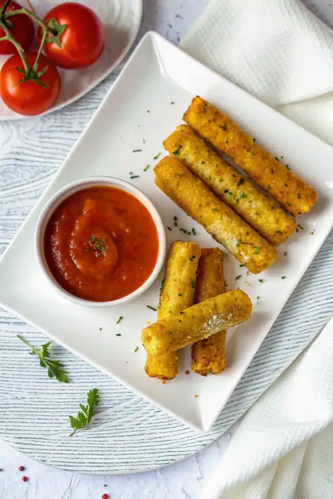 Mozzarella Stick Egg Rolls