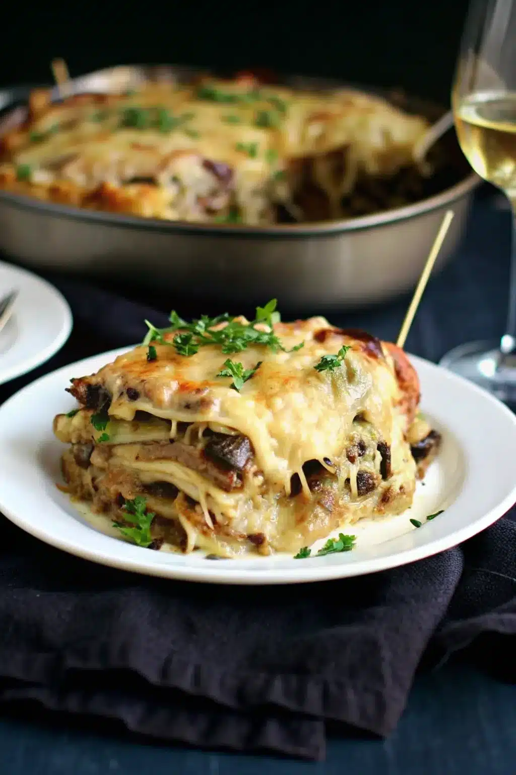 Mushroom And Spinach Lasagna Recipe