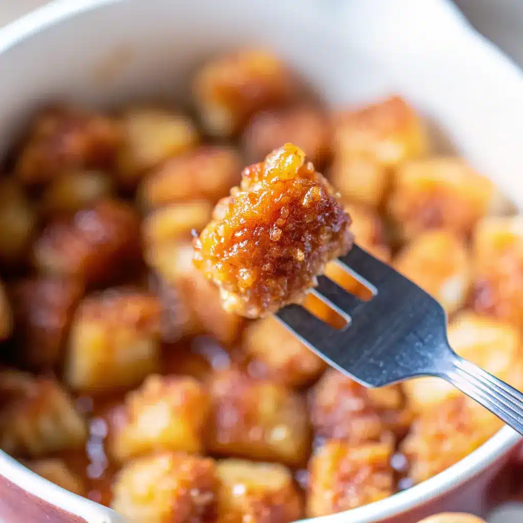 Reunite tofu with sauce