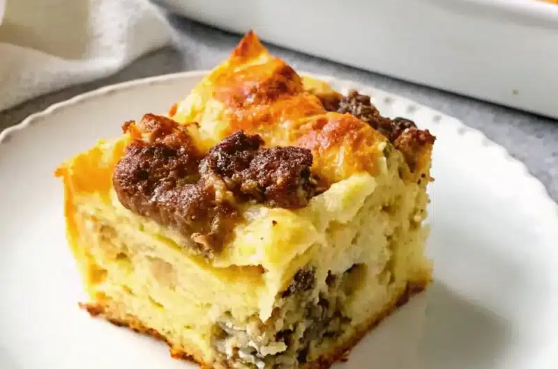 Easy Sausage and Egg Casserole