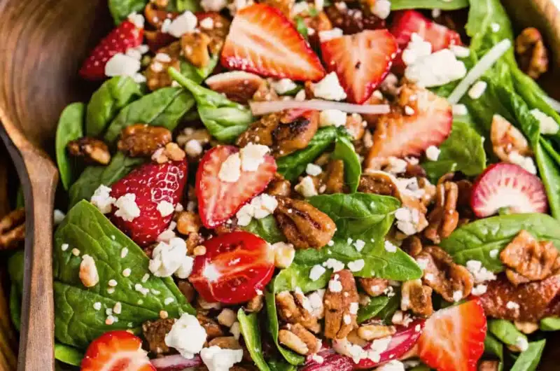 Spinach Strawberry Salad Recipe