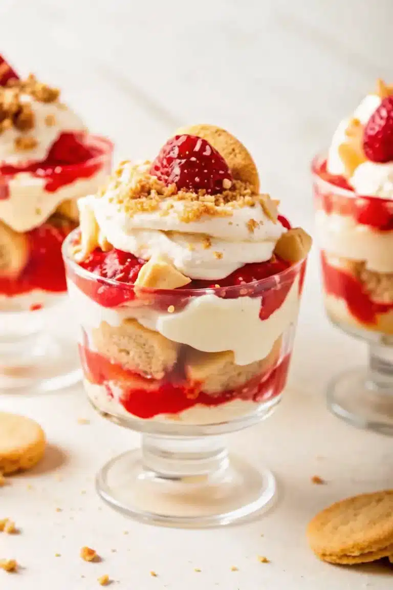Strawberry Banana Pudding