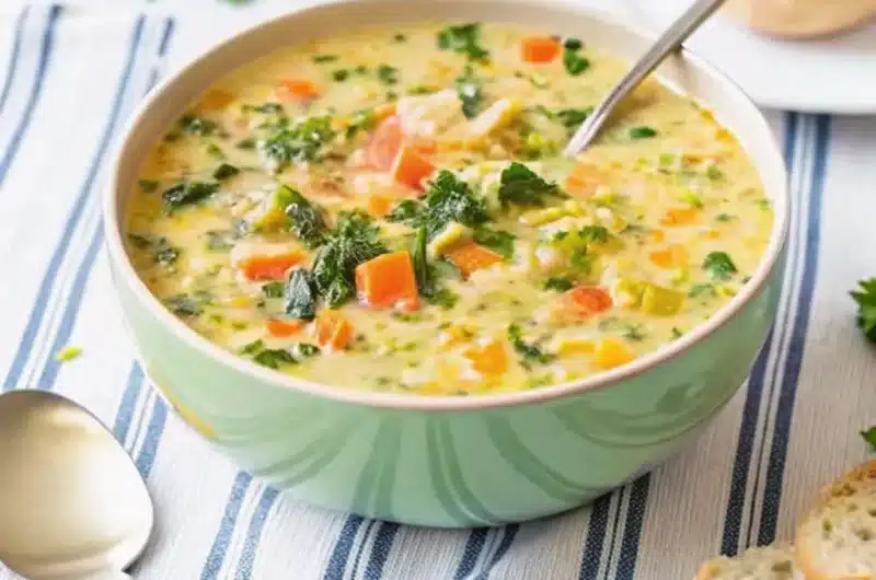 Veggie Pot Pie Soup Recipe
