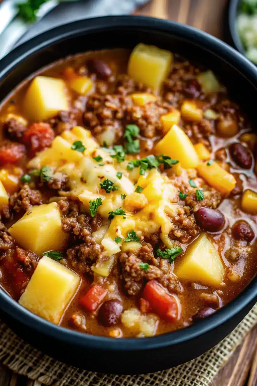 Slow Cooker Cowboy Casserole