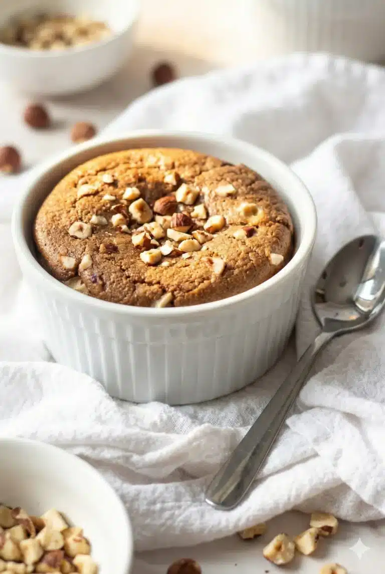 Nutella Baked Oats – Easy & Delicious Breakfast