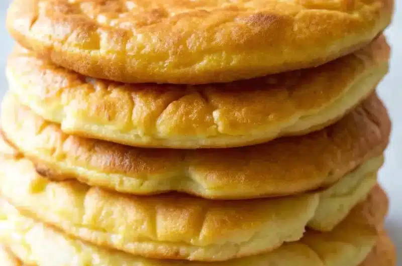 Cloud Bread Breakfast Sandwich