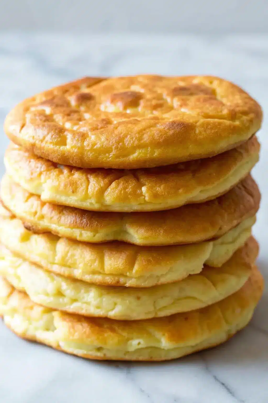 Cloud Bread Breakfast Sandwich