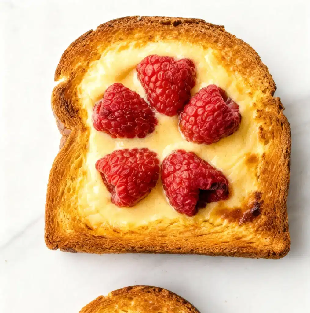 Custard Yogurt Toast