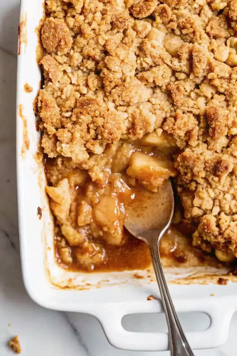 Baked Apple Crumble