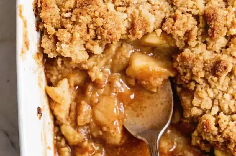 Baked Apple Crumble Recipe