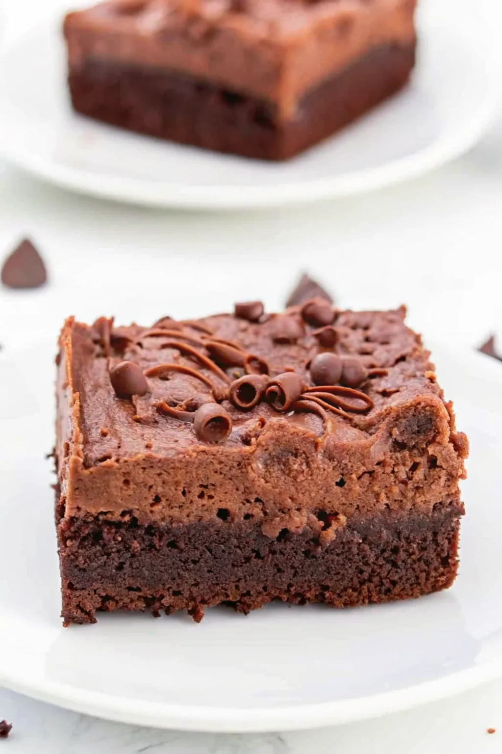 Chocolate Mousse Brownies