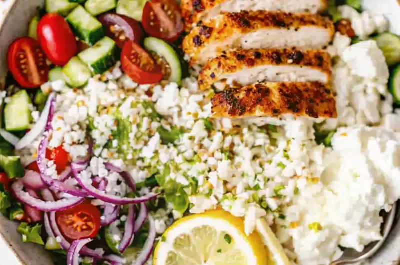 Greek Chicken Bowls Recipe
