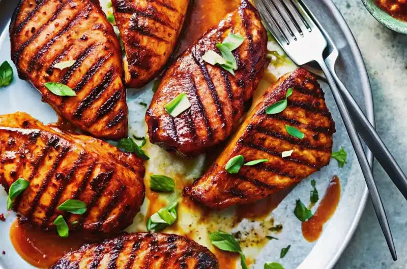Grilled Hot Honey Chicken Recipe
