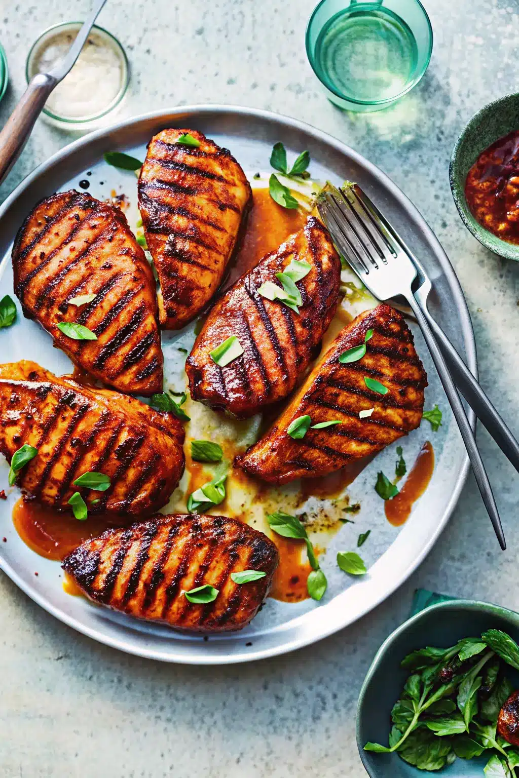 Grilled Hot Honey Chicken Recipe