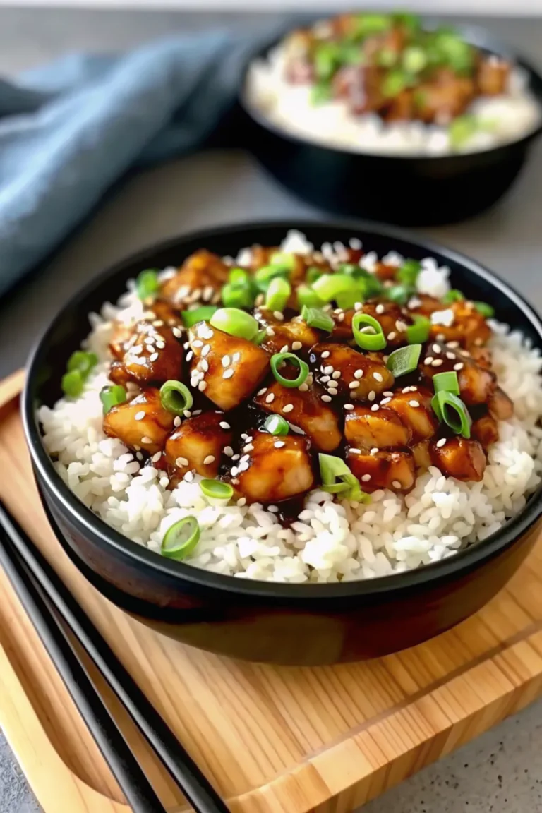 Honey BBQ Chicken Rice