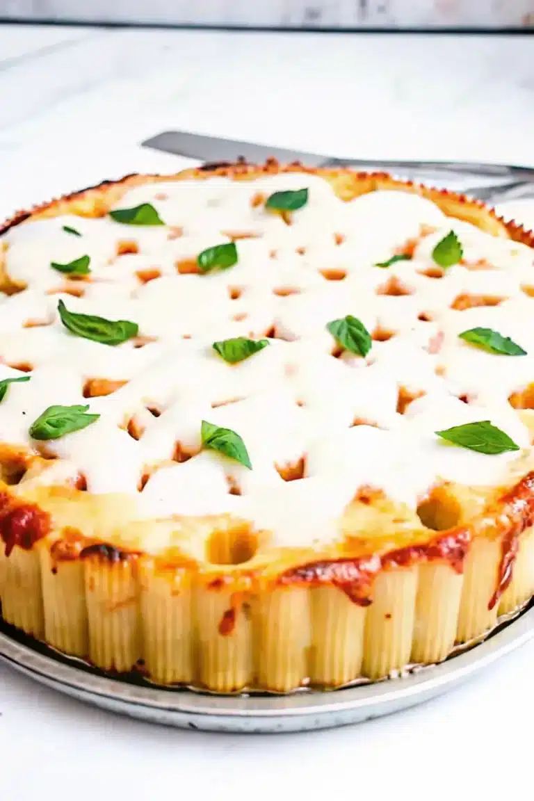 Honeycomb Pasta Bake