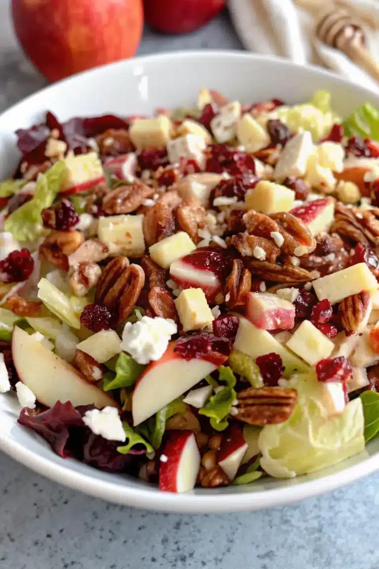 Honeycrisp Apple & Feta Salad