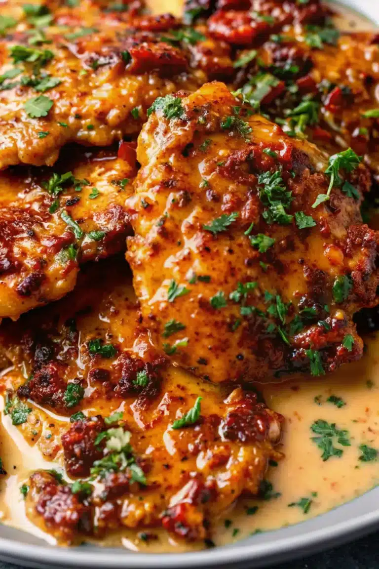 Marry Me Chicken Soup with Pasta