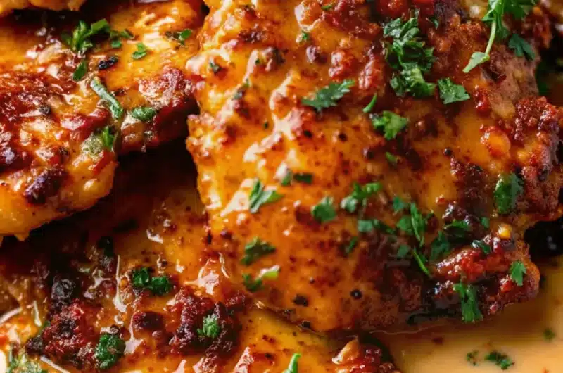 Marry Me Chicken Soup with Pasta