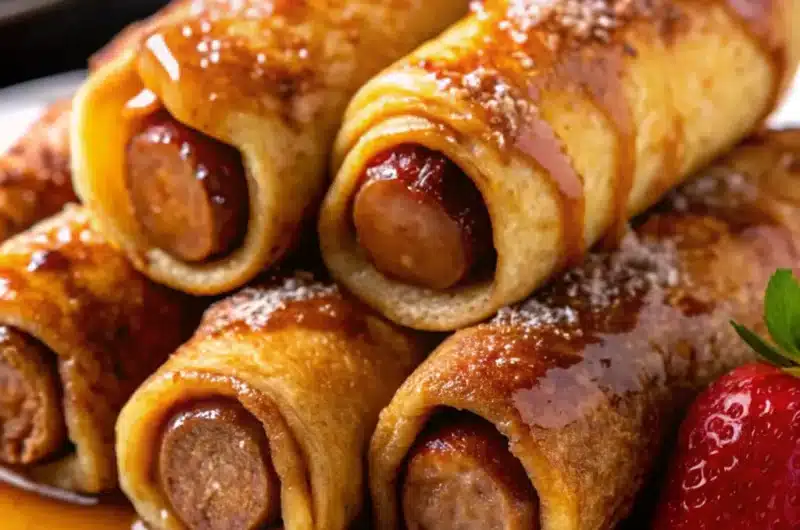 Sausage French Toast Roll-Ups