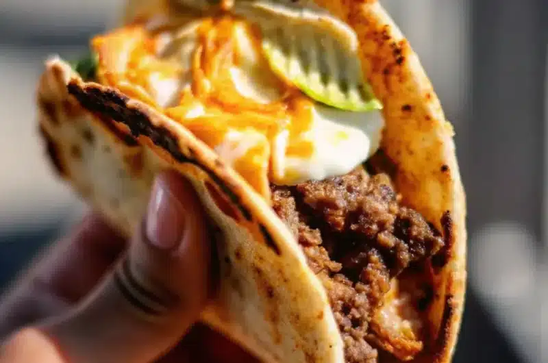 Smash Burger Tacos Recipe