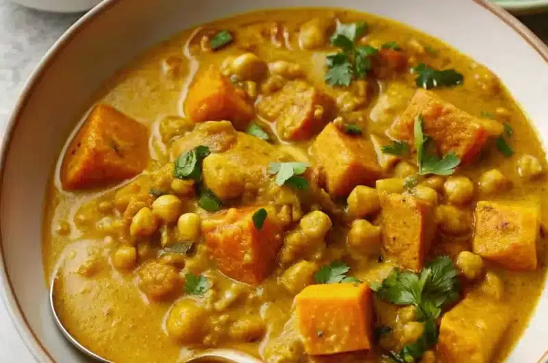 Sweet Potato and Chickpea Curry